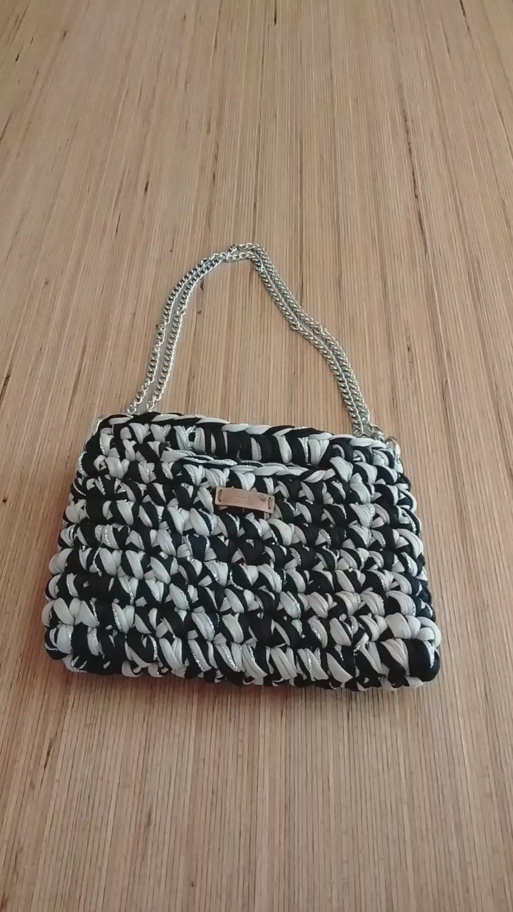 Sac Chloé Bordeaux & blanc