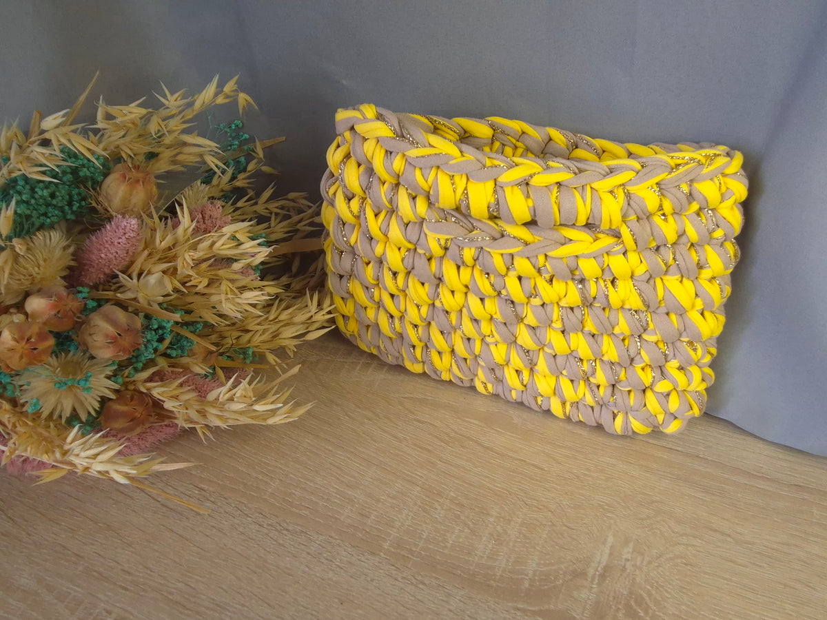 Sac Chloé Jaune & beige