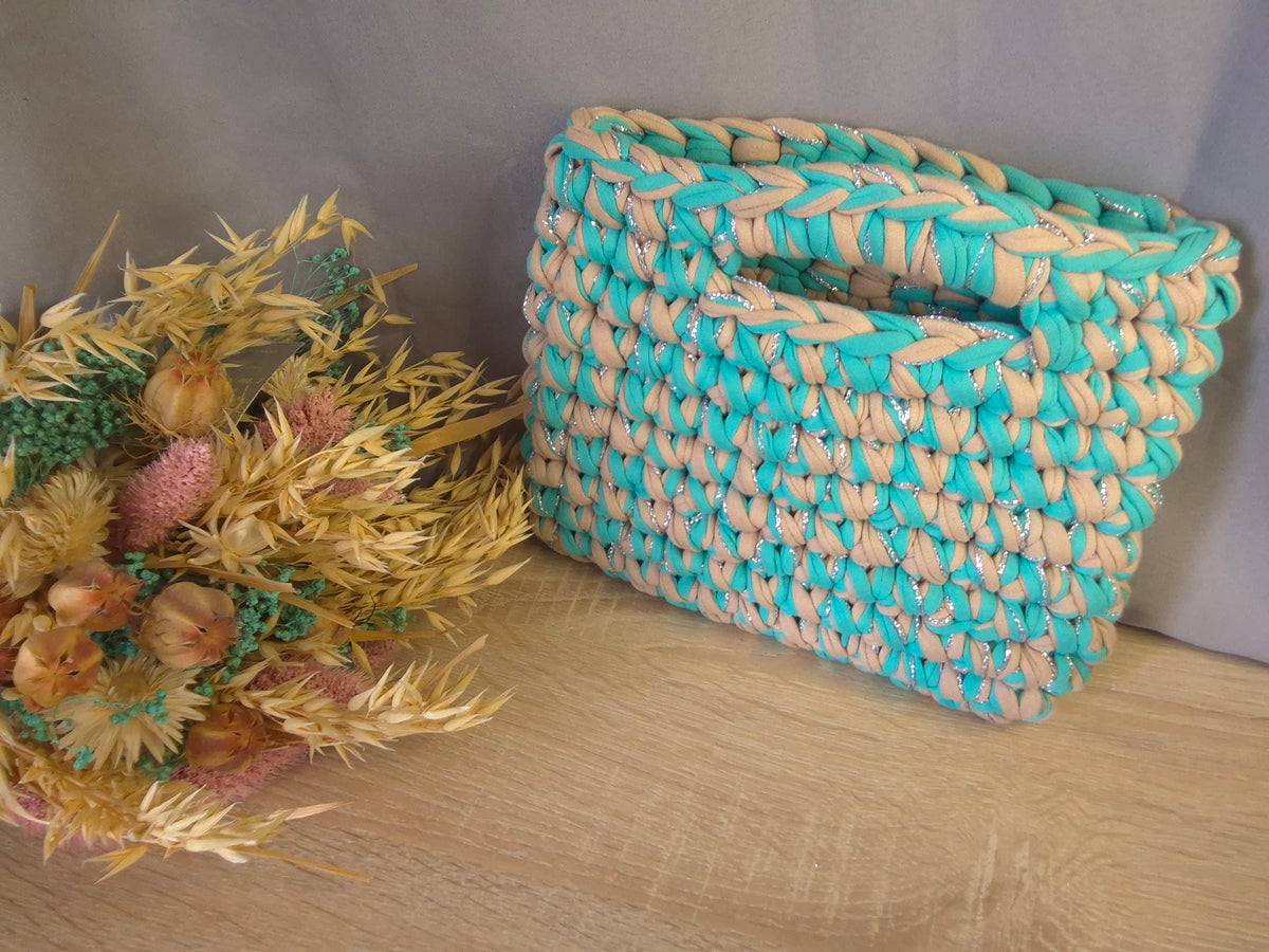 Sac Chloé Beige et Vert turquoise